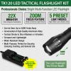 TK Professional LED Flashlight Kit
